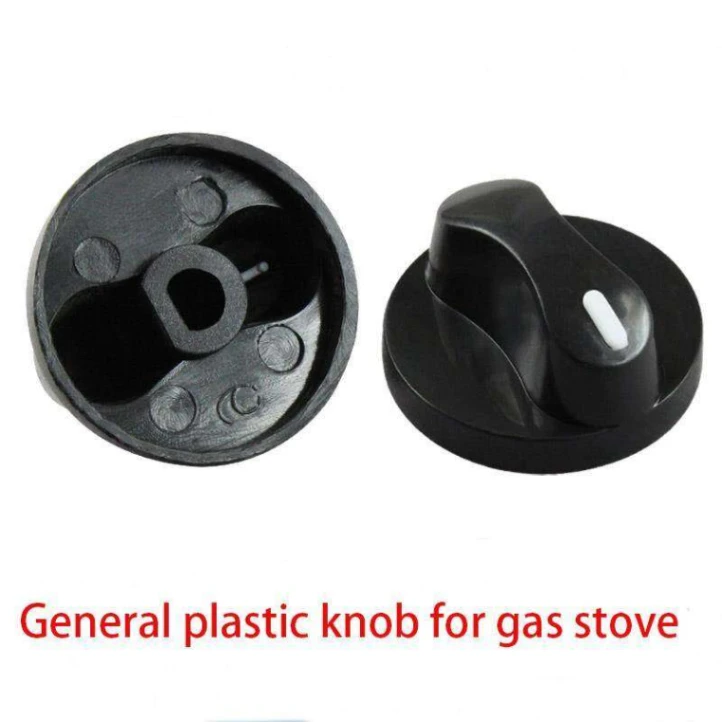 Gas Stove Cooker Rotary On/Off Switch Knobs - 2Pcs 4