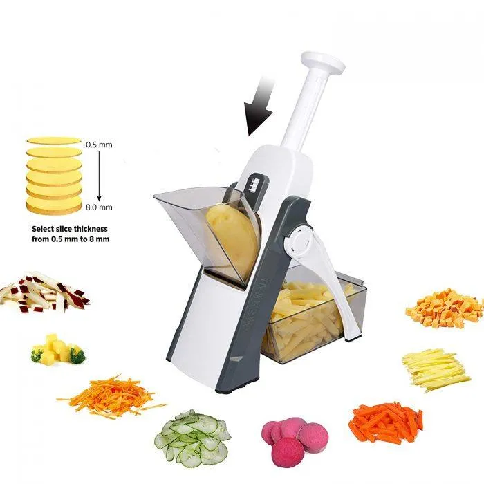 Brava Spring Slicer Vegetables Fruits Cutter 5