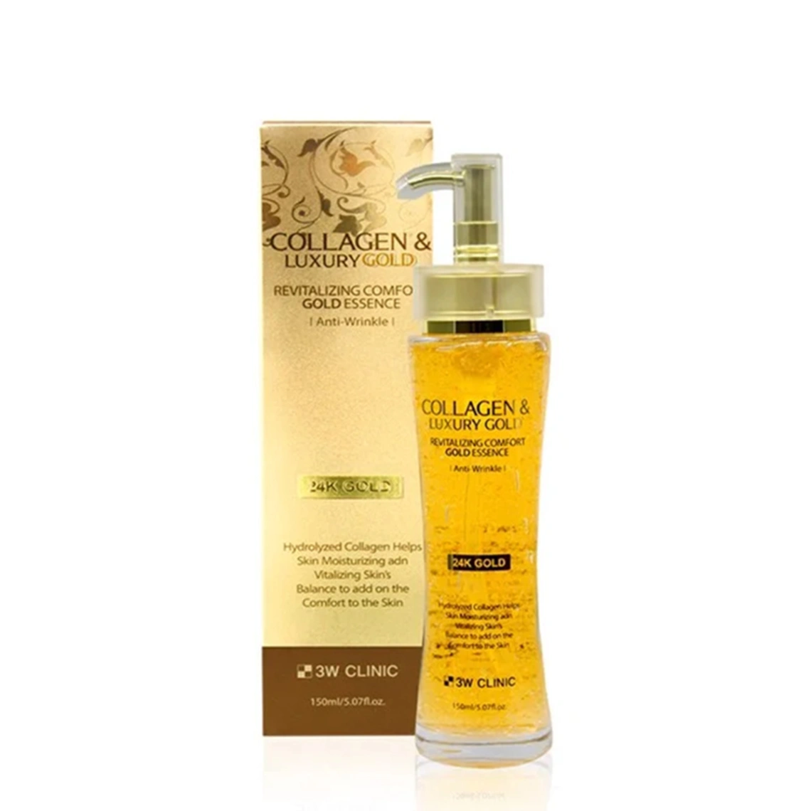 3W Collagen and Luxury Gold Essence 150ml 2