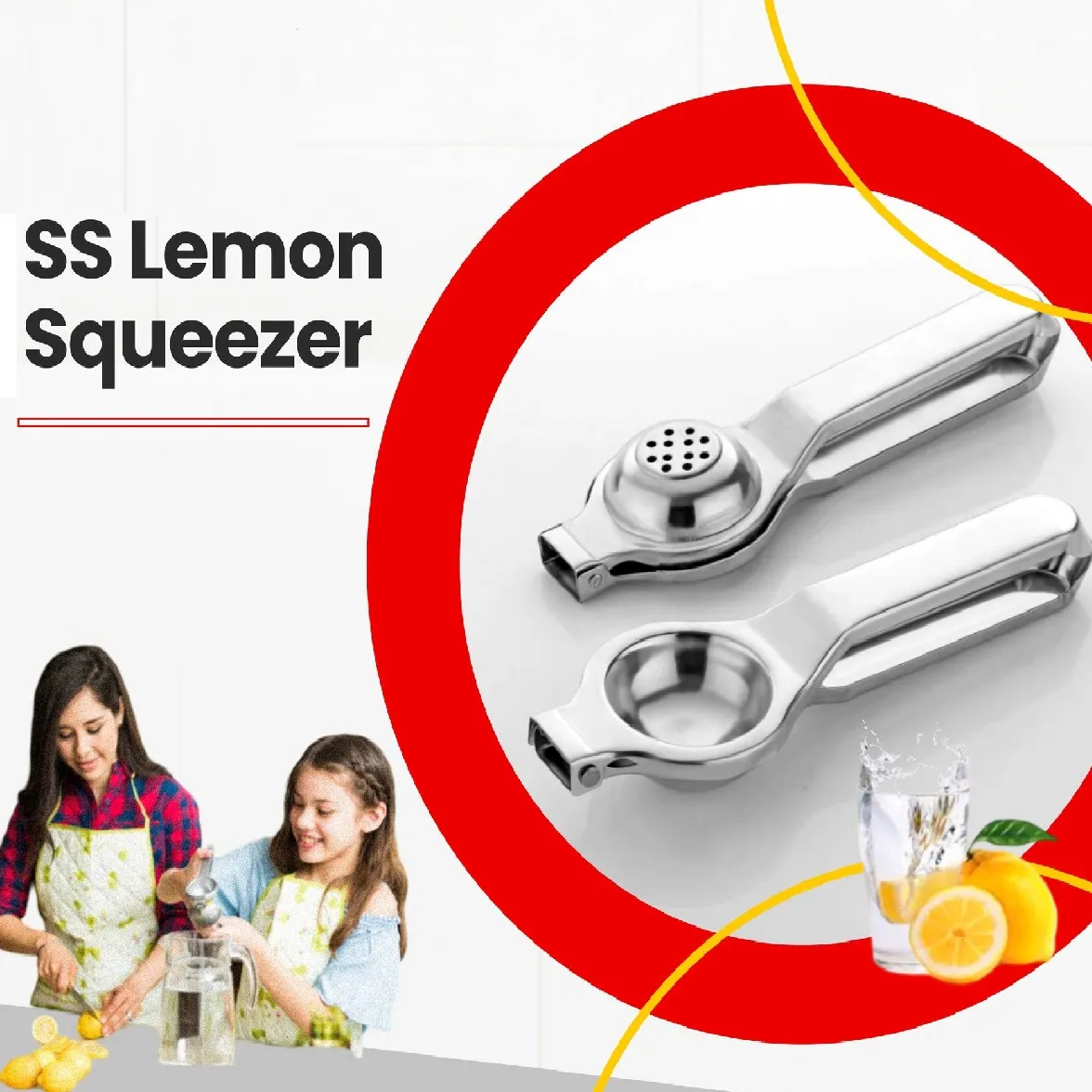 Stainless Steel Lemon Orange Lime Squeezer Juicer Hand Press Tool 2