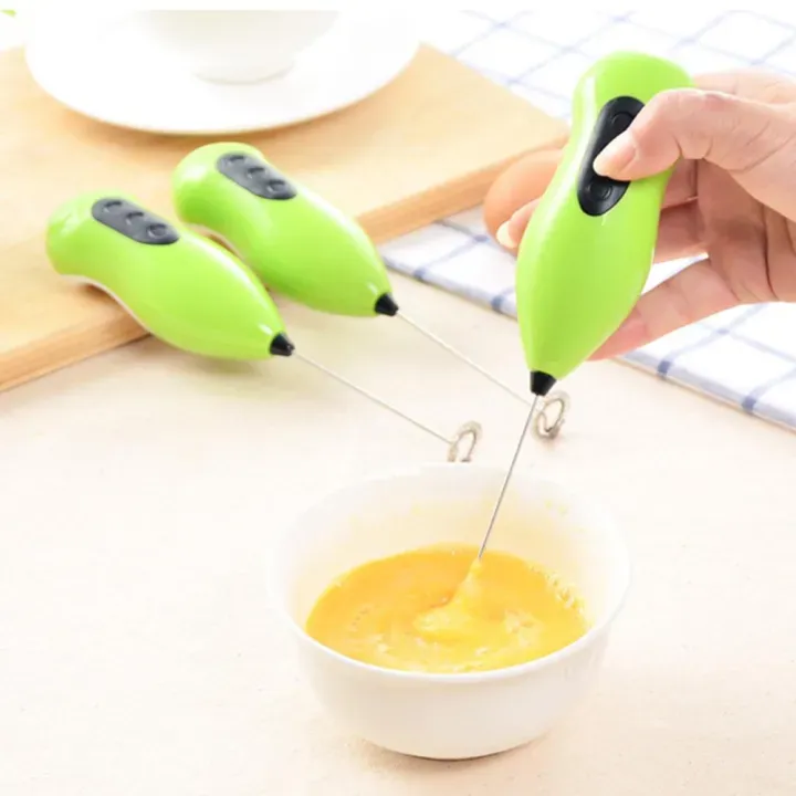 Mini Drink Frother, Portable Hand Blender for Lassi, Milk, Coffee, Egg Beater Mixer 5