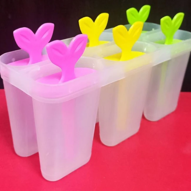Ice Cream Mold (Oval) Ice Cream Lolly Mold for home use - 6 pcs 3