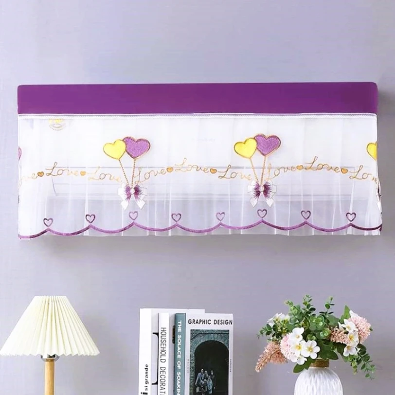 99cm/1Ton Embroidered Net Split AC Cover 3