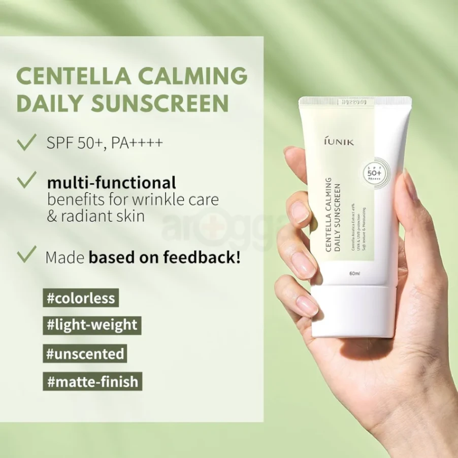 iUNIK Centella Calming Daily Sunscreen 60ml 6