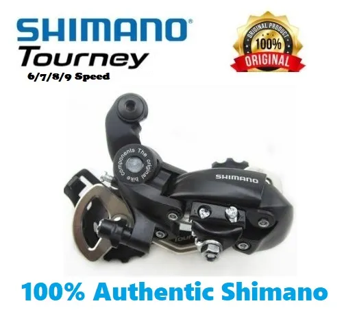 Shimano Tourney RD TX35 6 7 8 9 Alloy Gear MTB Derailleur Black 3