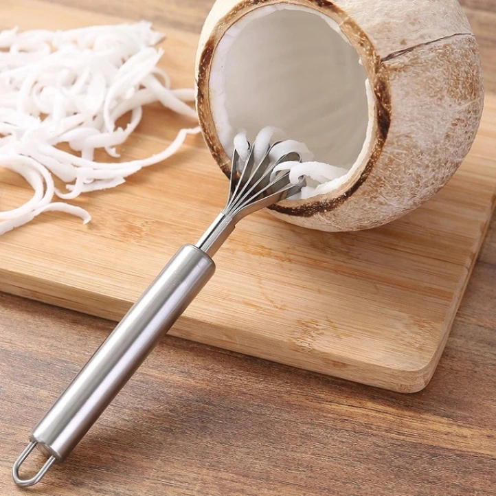 Stainless Steel Coconut scraper, Coconut grater, Coconut shredder, Coconut Shaver, Coconut Grater 4