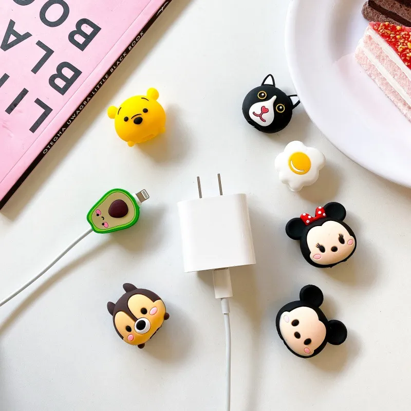 3D Cute Cartoon Designs Protective Case-2Pcs 4