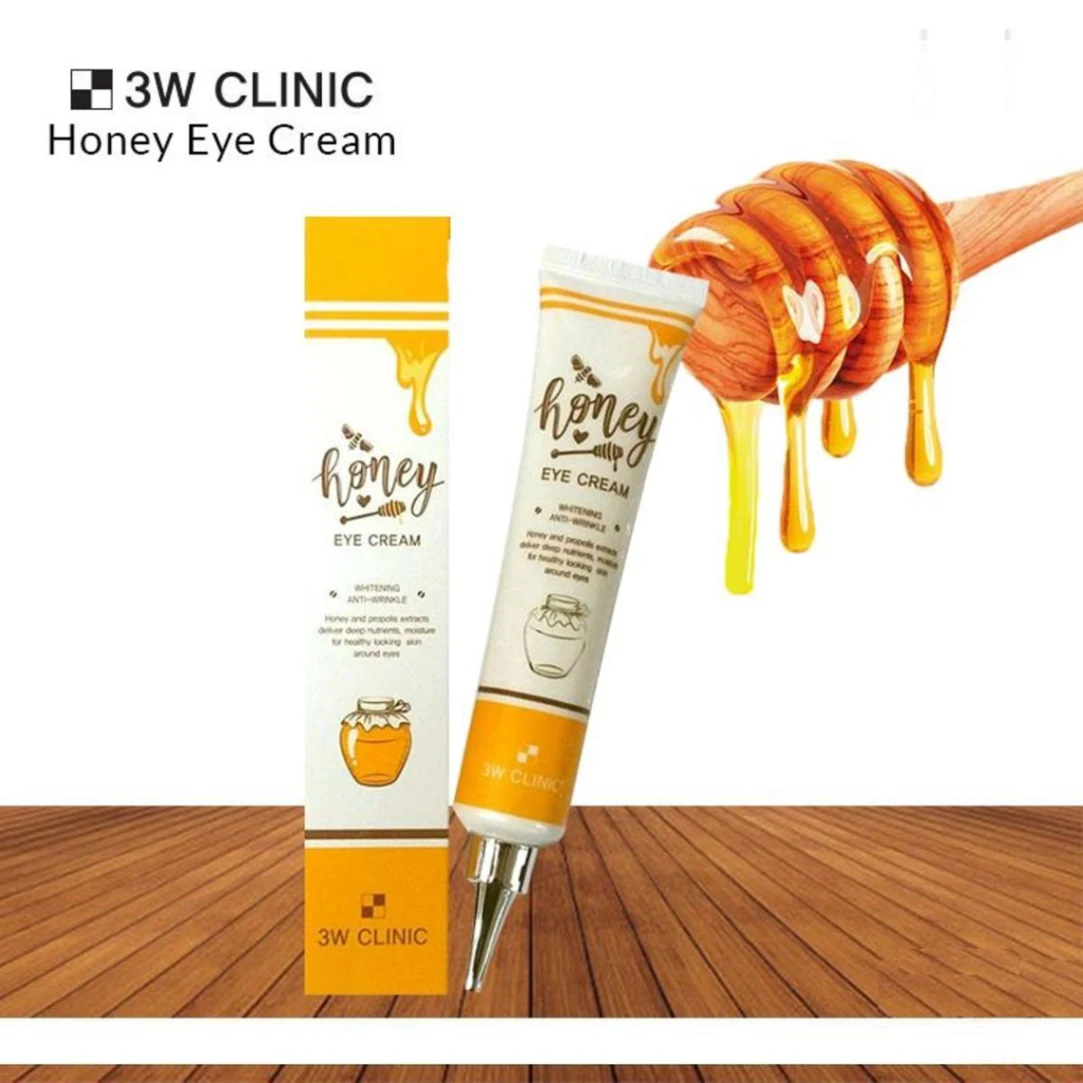 3W Clinic Honey Eye Cream for Dark Circles Puffiness And Fine Lines 40 Ml 6
