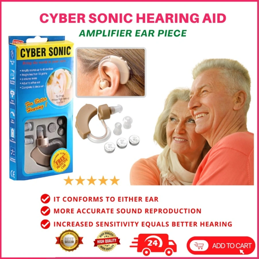 Cyber Sonic Hearing Aid Machine, Hearing Aid Bionic Ear Sound Amplifier 4