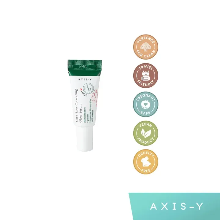 Axis-y Dark Spot Correcting Glow Serum 5ml 
(একটি নিয়াসিনামাইড-ভিত্তিক সিরাম যা কালো দাগ সংশোধন করে এবং অসম ত্বকের স্তর উন্নত করে) 3