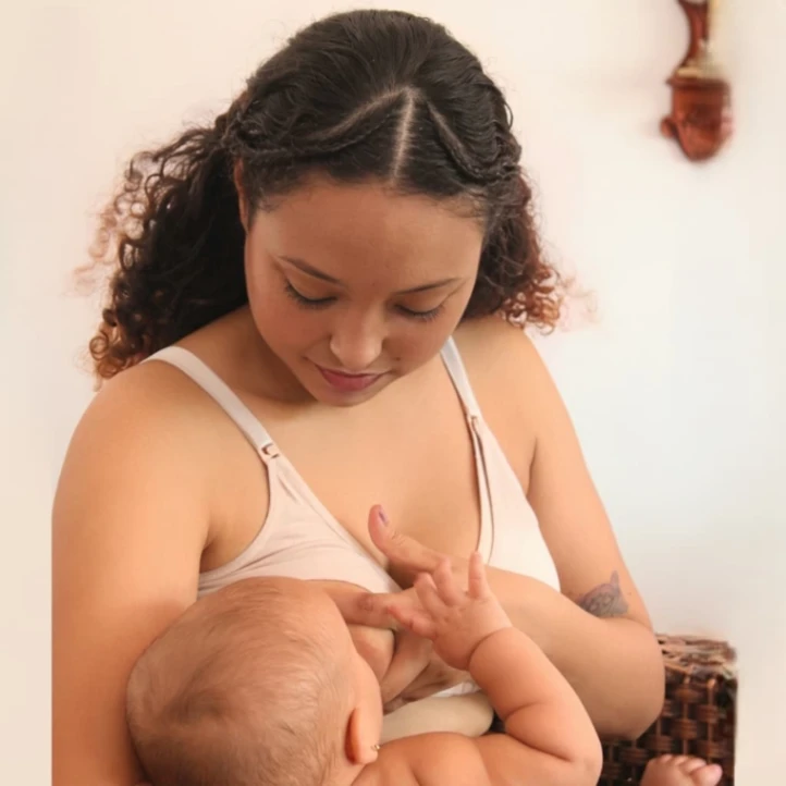 Breastfeeding Bra, Maternity & Nursing Bra, Women's Cotton Non Padded Bra 2