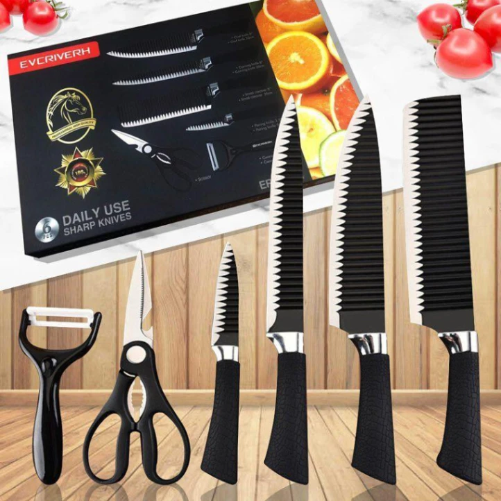 Zepter Professional Knife Set - 6 pcs Kitchen Knives Set, Culinary Knives, Professional Chef Knives, 2