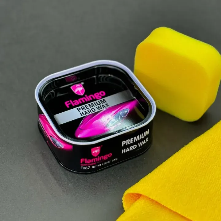 Flamingo Premium Hard Wax Polish (Instant Shine) For Car / Motorcycle - car accessories 5