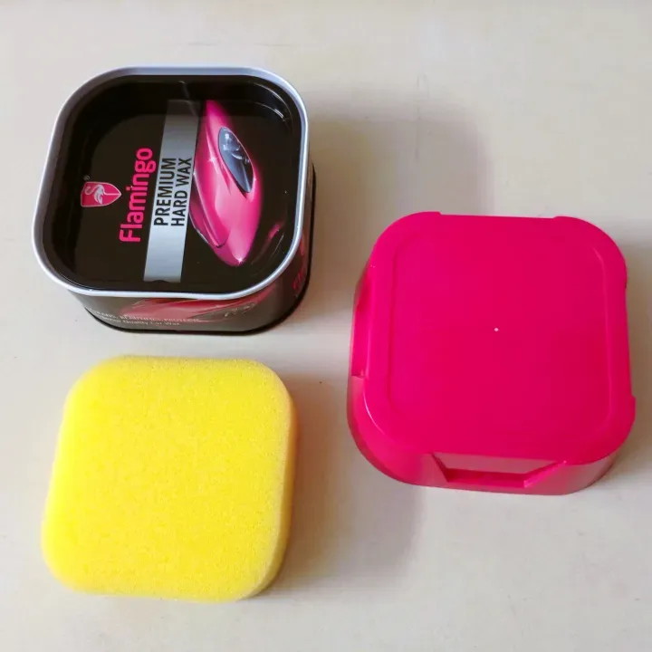 Flamingo Premium Hard Wax Polish (Instant Shine) For Car / Motorcycle - car accessories 4