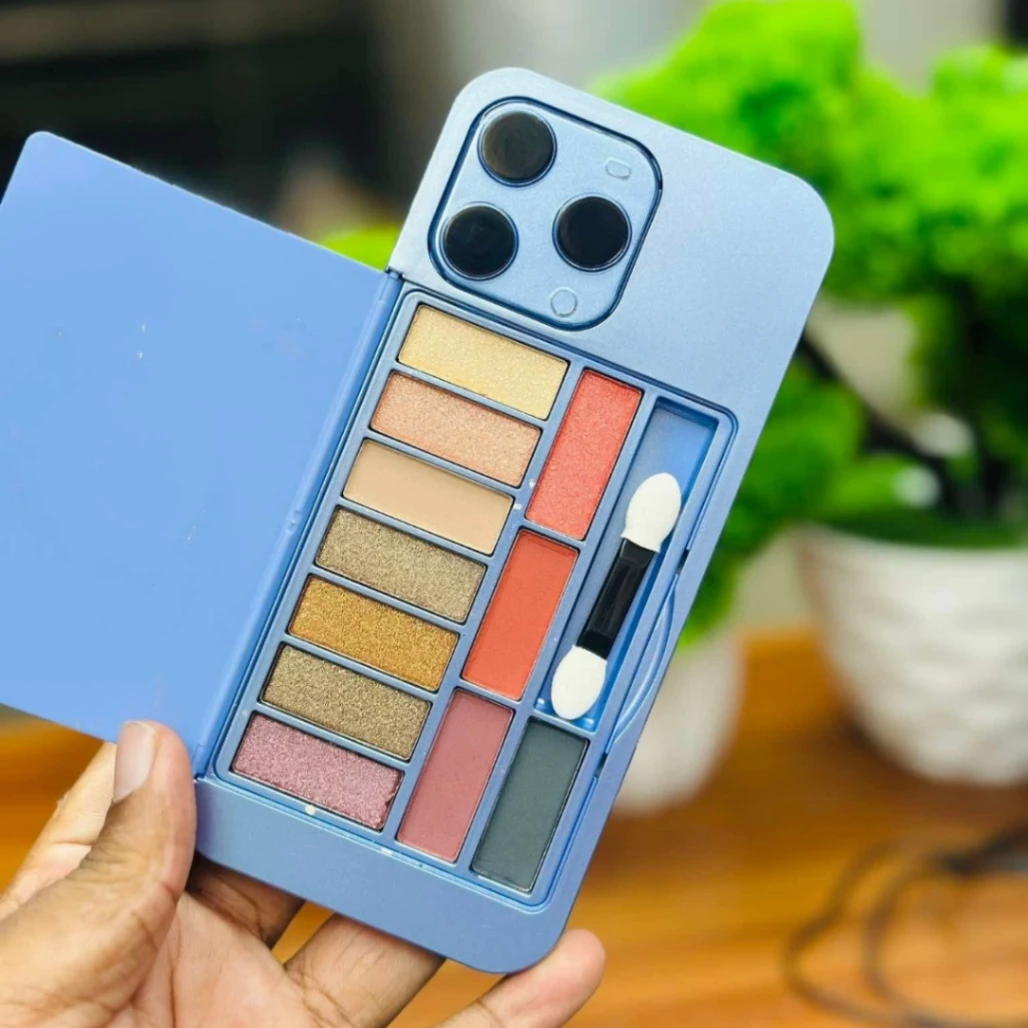 iphone Shaped Eyeshadow Palette with Mirror Back 2