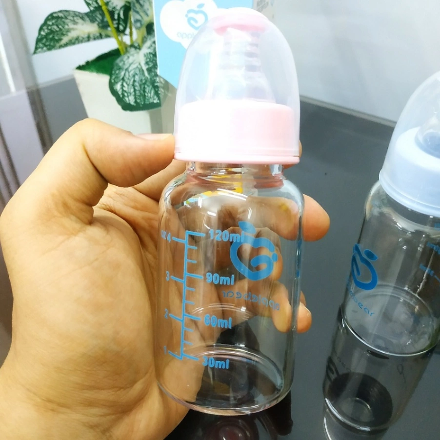 Apple Bear (200ml) Baby Feeding bottle, Baby Feeder, Baby Mumpot 4