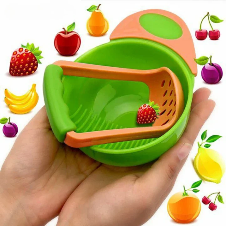 Baby Mash Bowl, Baby Food Grinding Mash Bowl for Homemade Baby Food 3