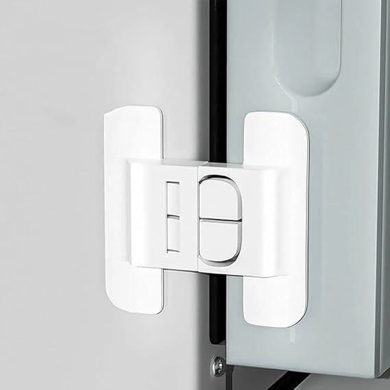 Refrigerator Door Lock, Fridge Door Lock, Multi-function Children Security Protector 4