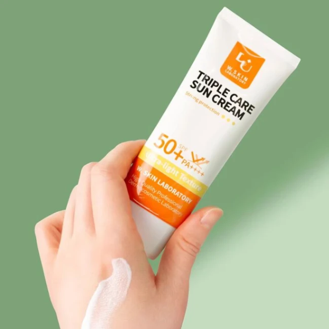 W.Skin Laboratory Triple Care Sun Cream SPF50+ PA++++ 3