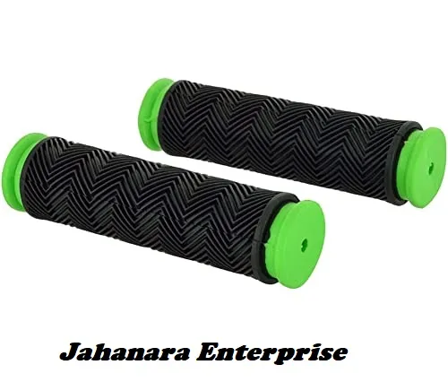 Bike Handlebar Grips Soft TPR Rubber 120mm Bicycle Grip for Bicycle Green 3