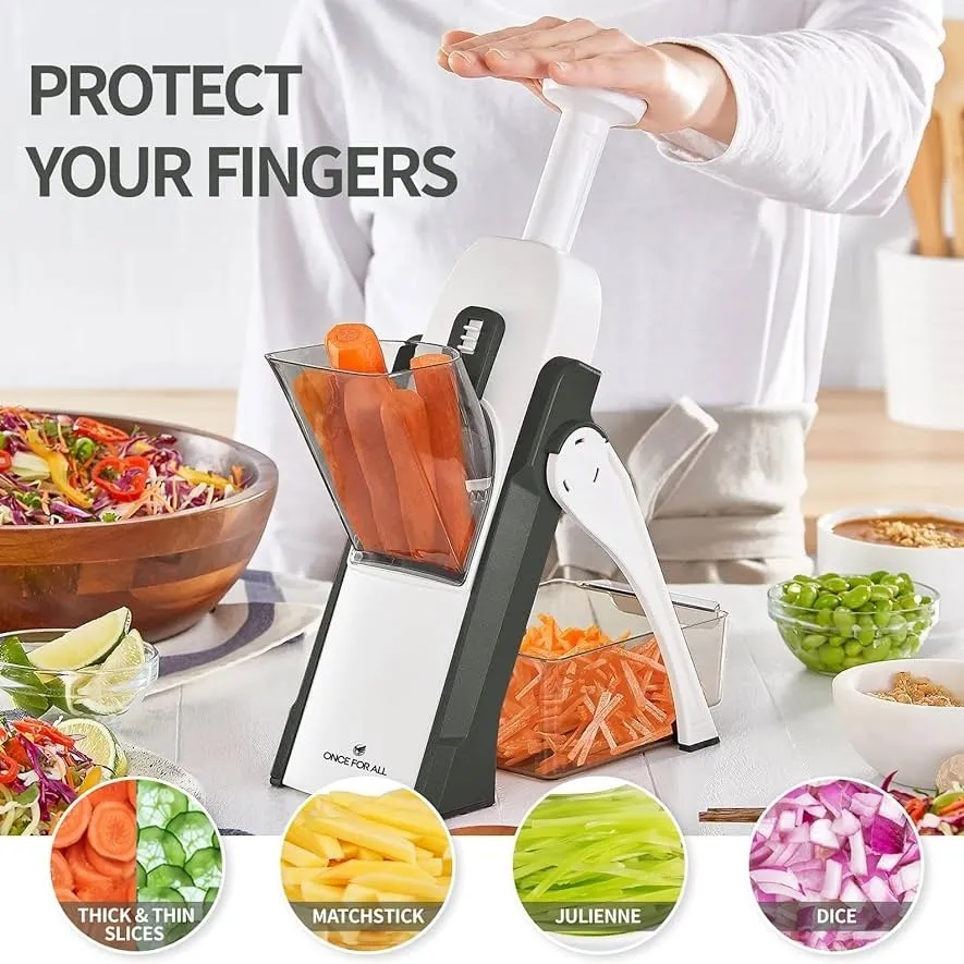 Brava Spring Slicer Vegetables Fruits Cutter 6