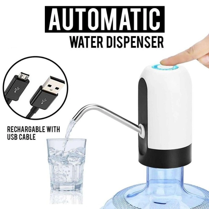 Water bottle pump charging via USB automatic drinking water pump Portable Electric dispenser for switch dispensador 2