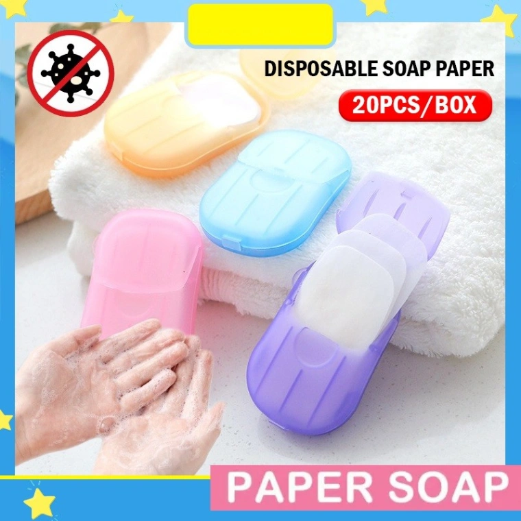 Hand Bath Toiletry Paper Soap Sheets Soap Paper 2