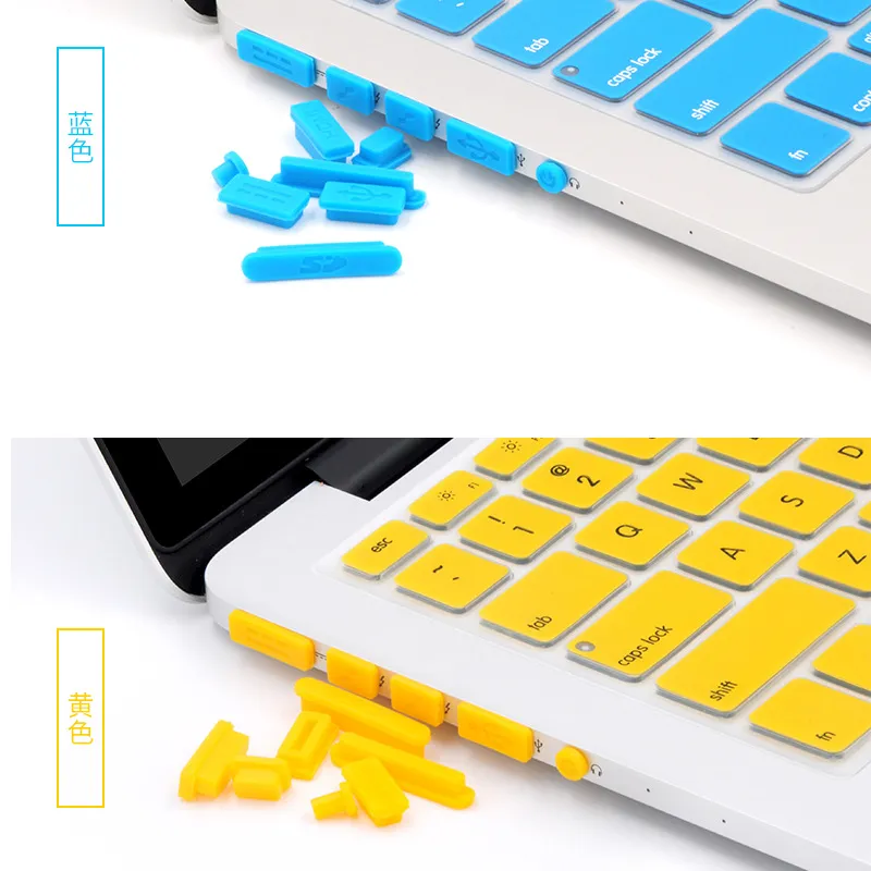 Dust Plug - 16Pcs/Set Anti Dust Plug For Laptop Silicone Cover Stopper Laptop dust plug laptop dustproof usb dust plug Computer Accessories 6