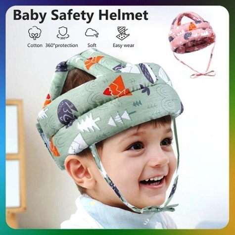 Kids Safety Head protector | Baby Safety Helmet Infant Toddler Breathable & Adjustable Head Cushion| Kids or baby safety Cap 2
