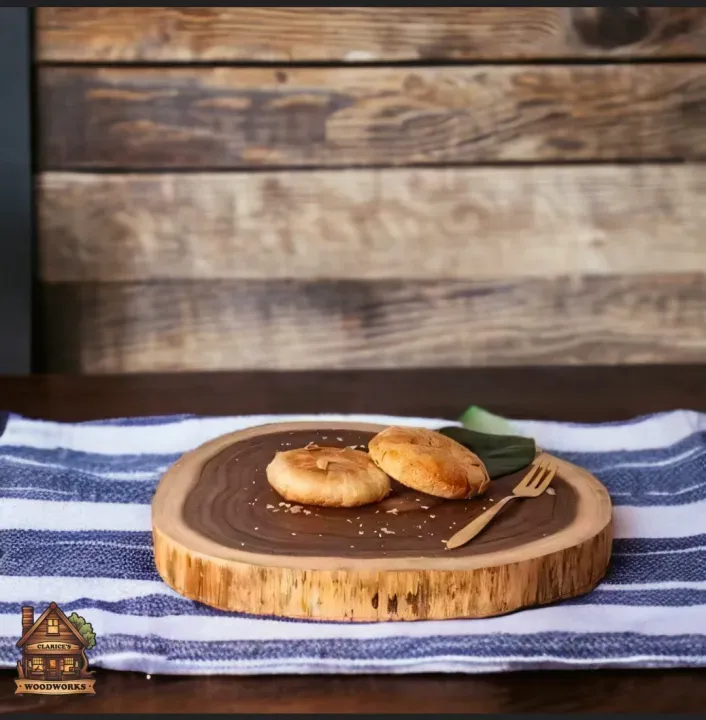 Log Chopping Board,Wooden chopping board,Rustic cutting board,Mini Cutting Board,Acacia wood serving tray,,Snacks tray,functional decor,boho 5
