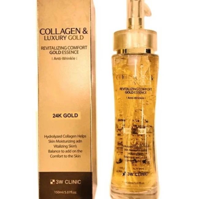 3W Collagen and Luxury Gold Essence 150ml 5