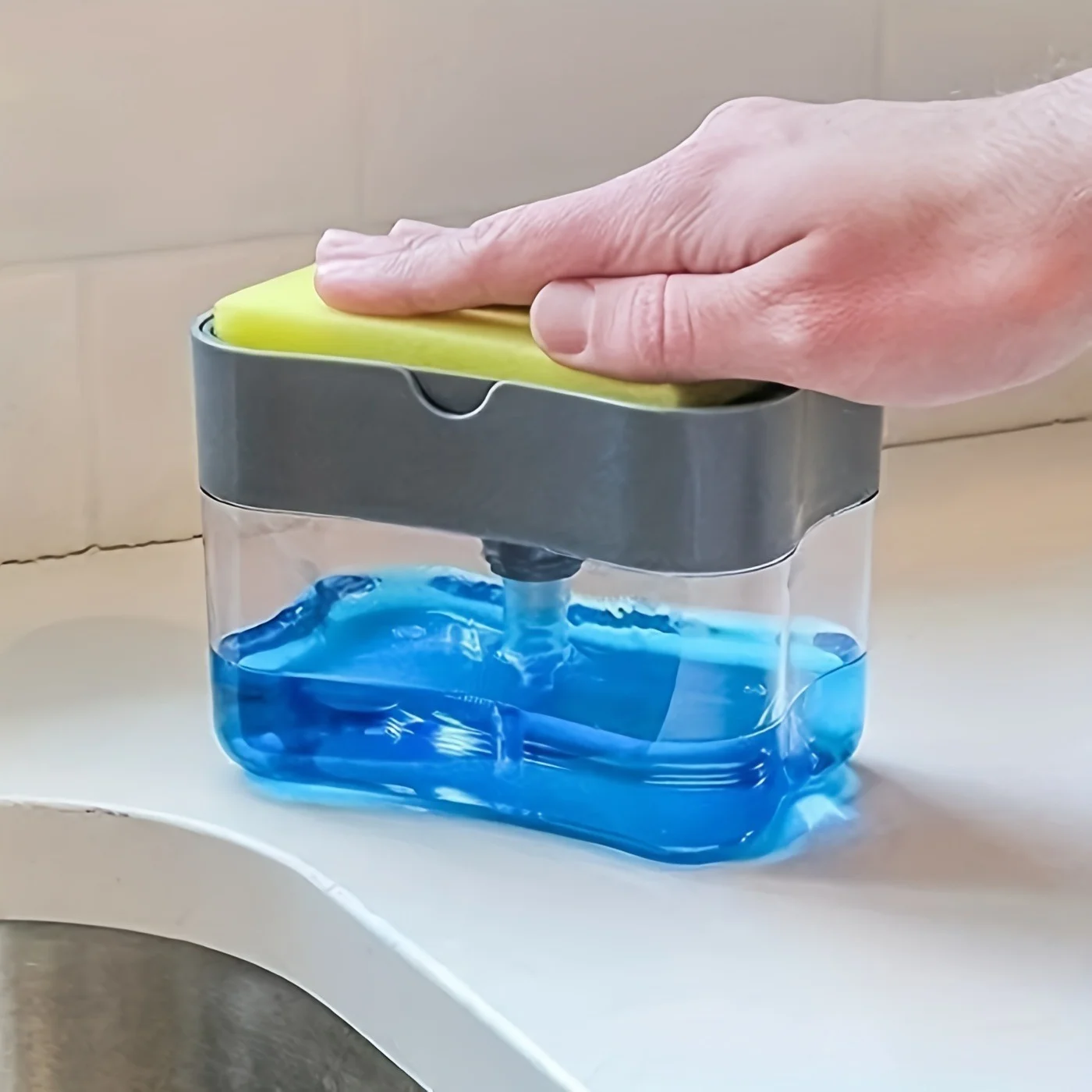 Soap Pump & Sponge Caddy 2