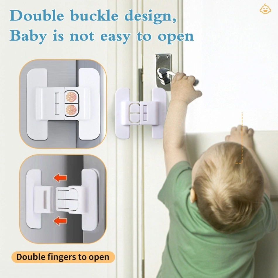 Refrigerator Door Lock, Fridge Door Lock, Multi-function Children Security Protector 3