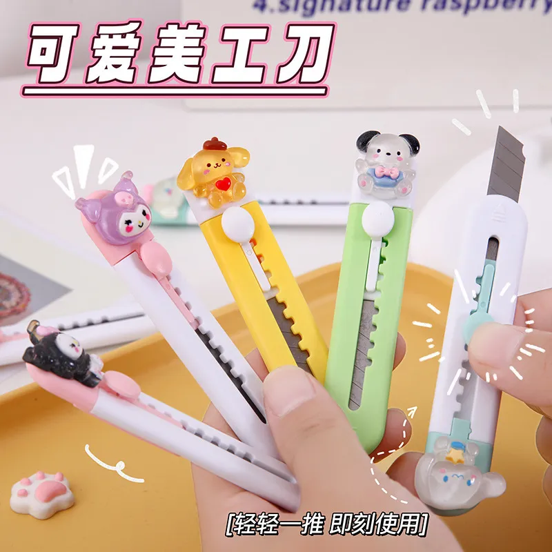 Mini Anti Cutter Box Paper safety Anti-Cutter Student School supplies Utility Cutter Stationery 2