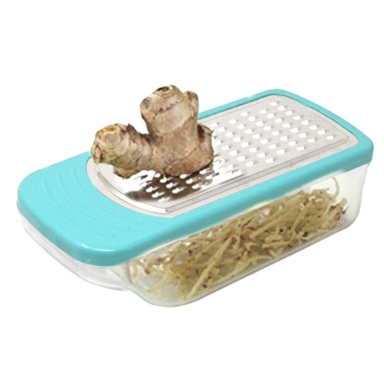 Famous Big Cheese and Vegetable Grater, Unbreakable Plastic With Steel Net 3