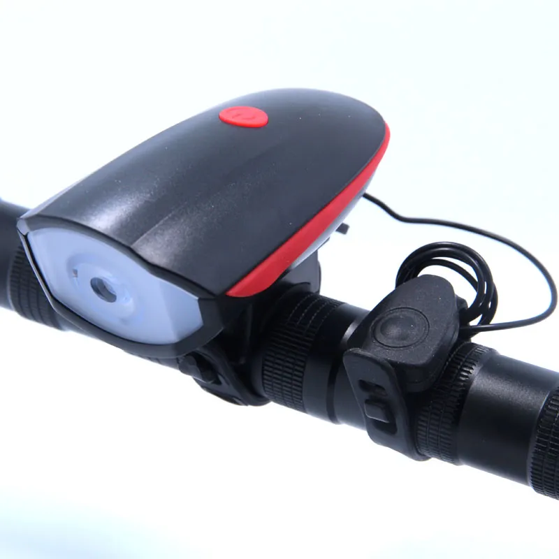 Bicycle Horn Light Recharging Waterproofed horn Light 1200 mAh battery Bike cycle accessories 4