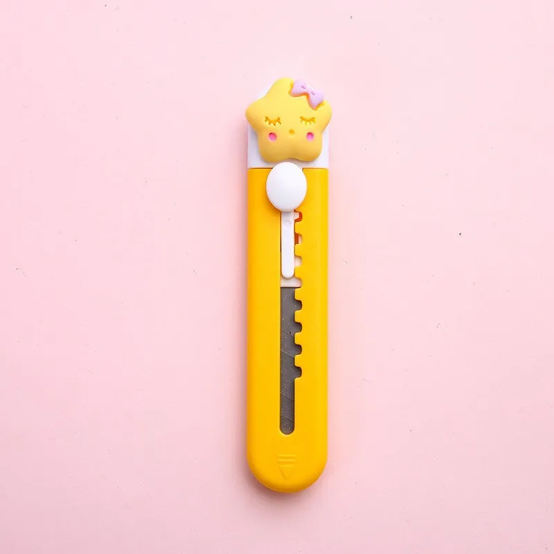 Mini Anti Cutter Box Paper safety Anti-Cutter Student School supplies Utility Cutter Stationery 3