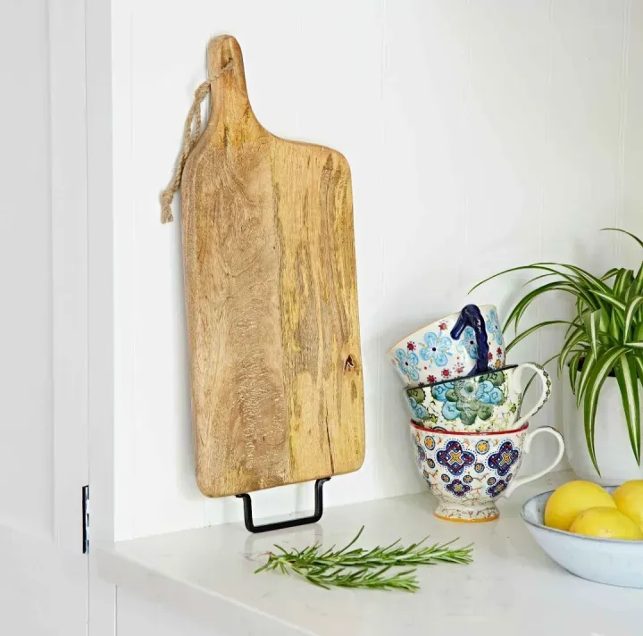 Handmade Mango Wood Chopping Board - Cheese Board - Cutting Board - Serving Platter- Wooden Serving Tray - Chopping Block - Charcuterie 6