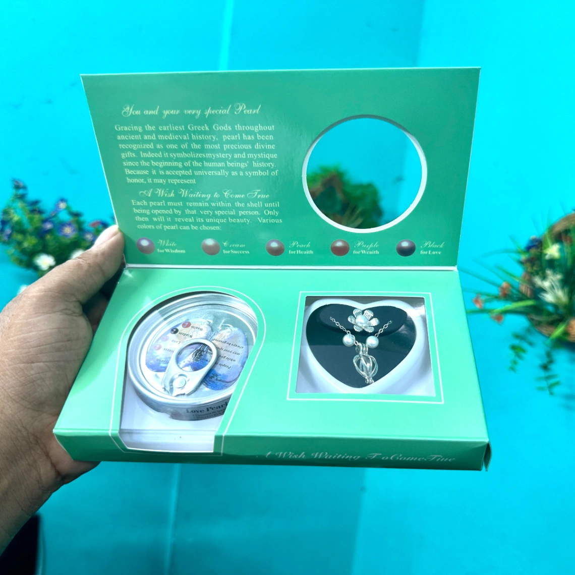 Love Pearl Necklace Gift Freshwater Love Wish Pearl Kit 3