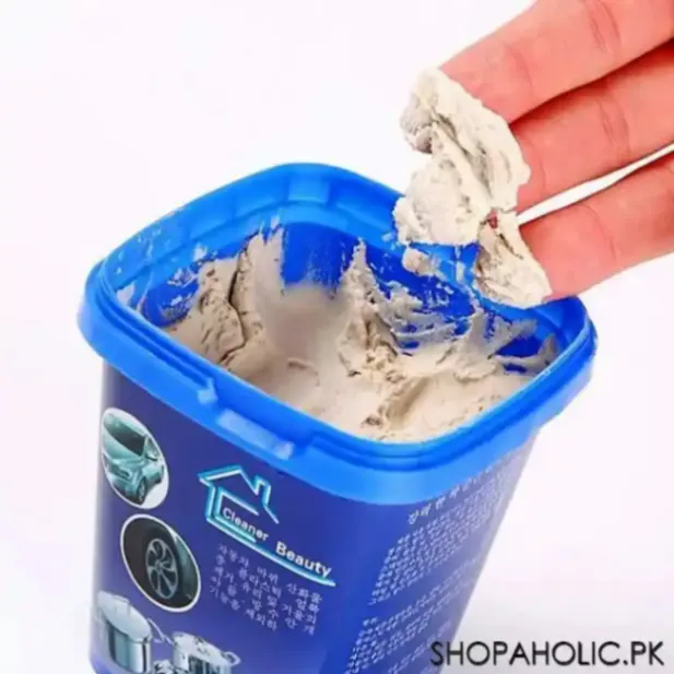 Powerful Stainless Steel Cookware Cleaning Paste Household Kitchen Cleaner Washing Pot Bottom Scale Strong Detergent Cream 6