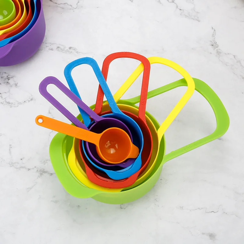 6 Pcs Measuring Cup Set, 6 piece measuring spoon set 2