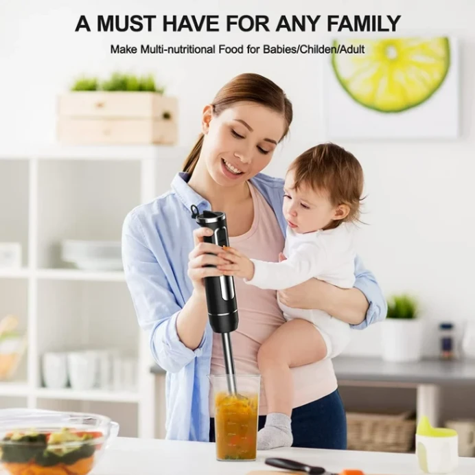 Handheld Electric Blender Mixer 2 Speed Control 300W SOKANY 3-in-1 Multifunctional 2