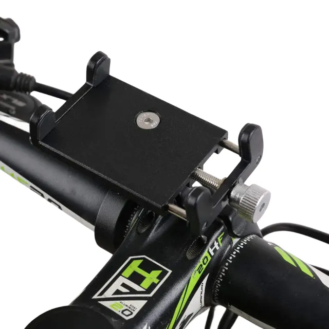 Motorcycle Raider Mobile Phone Holder Aluminum Alloy Bike Mobile Phone Holder Adjustable Bike Accessories 2