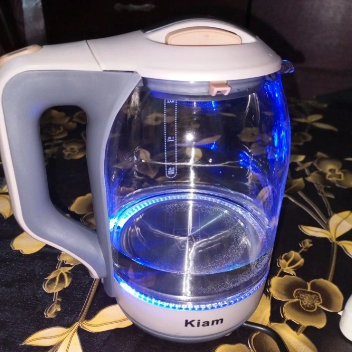 Kiam Electric Kettle BL-002 (1.8 L) With Glass kettle - Automatically turns Off - Automatic Over Heat Protection 3