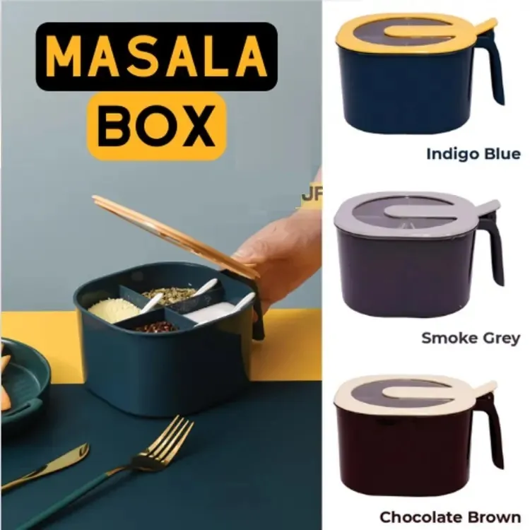 Spice Box 4 in 1- Masala Box - Spice Containers - Kitchen Spice Box - kitchen spice containers 2