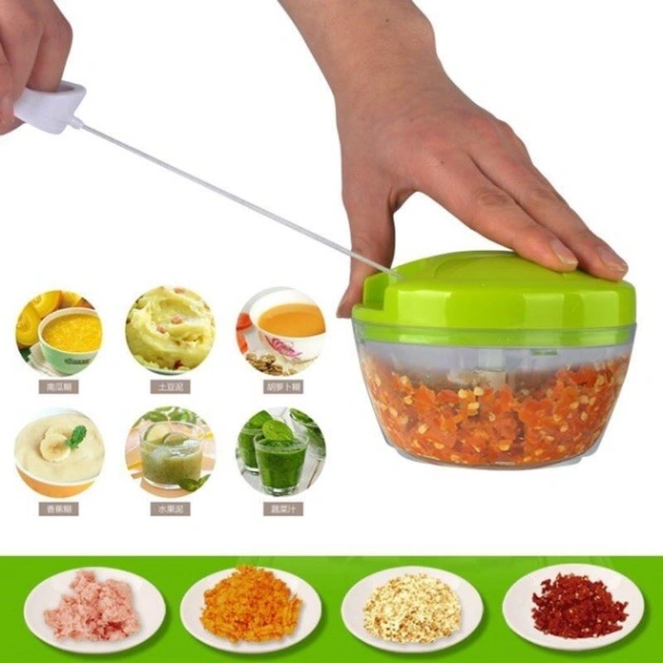 Anjani 2 in 1 Vegetable Cutter, Vegetable Chopper Multicolor 6