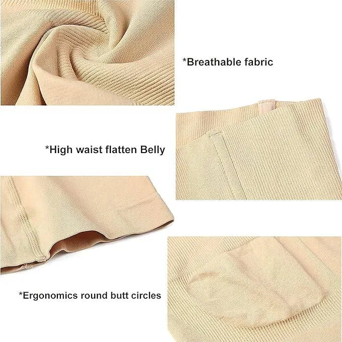 Women Body Shaper Tummy Control Shorts Slimming Underwear High Waist Shaping Panties Thigh Slimmer Safety Short Pants Shapewear 7