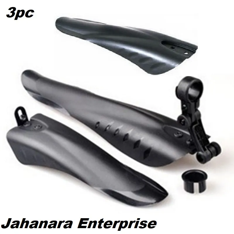 3 Pcs Bicycle plastic murdgurd downhill type Full set Bicycle Accessories 2