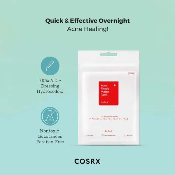 COSRX ACNE PIMPLE MASTER PATCH- 24 Patches(ব্রণ পিম্পল প্যাচ ত্বকে সমস্যাযুক্ত দাগের নিবিড় যত্ন প্রদান করে।) 3