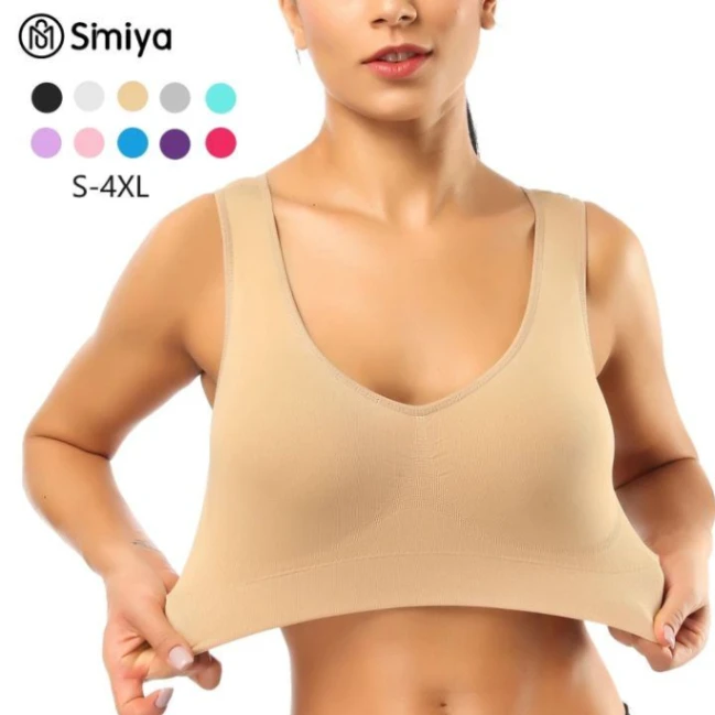 Joy Sports Bra for Women – Smooth and Comfortable Yoga Bra Without Pads 6